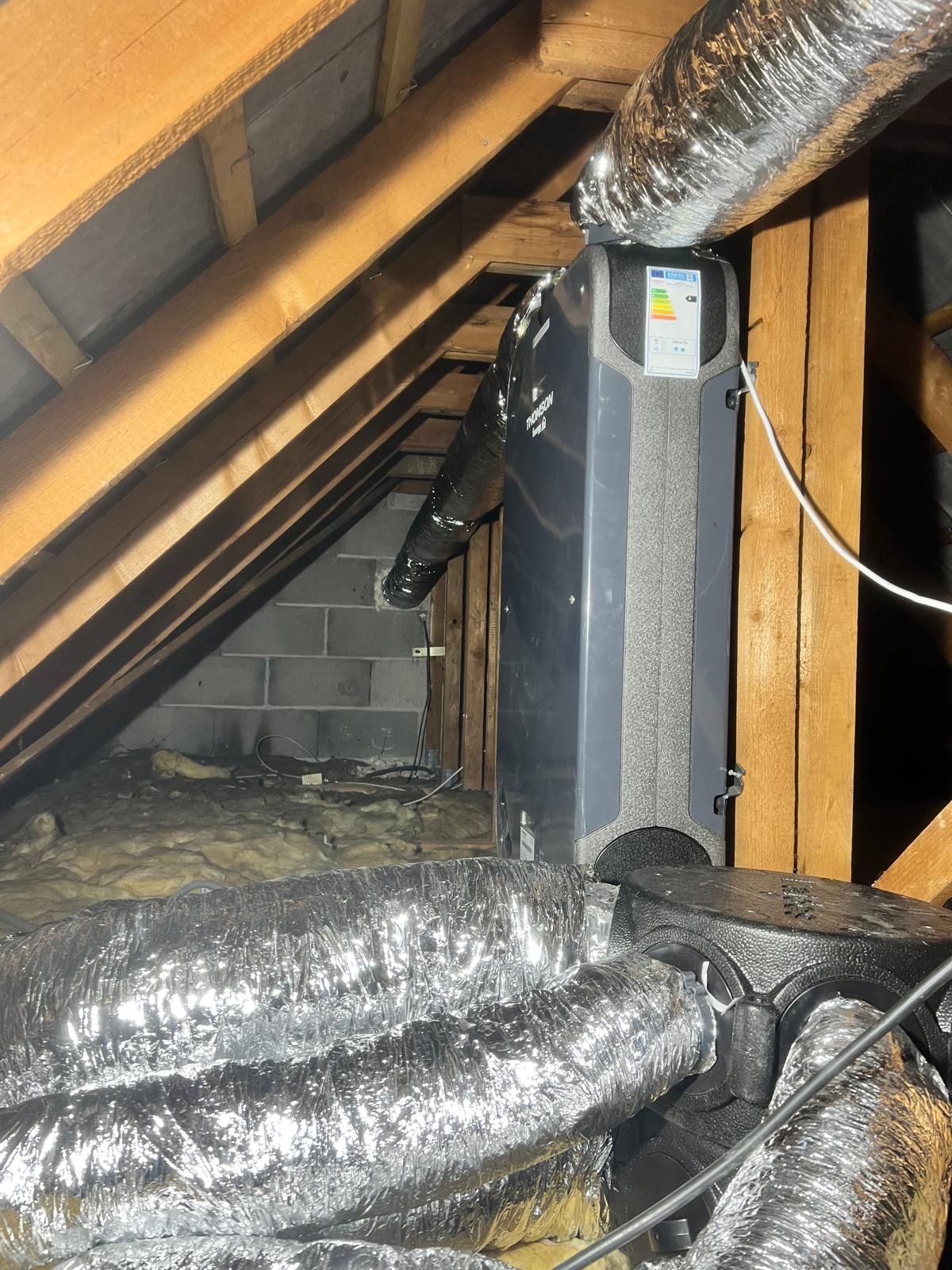 Étape 1 - Combles avant travaux