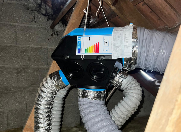 Étape 4 - Finitions et pose de la VMC