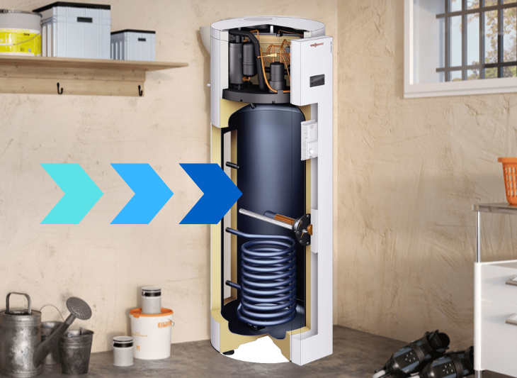 Cuve de stockage d'un chauffe-eau thermodynamique