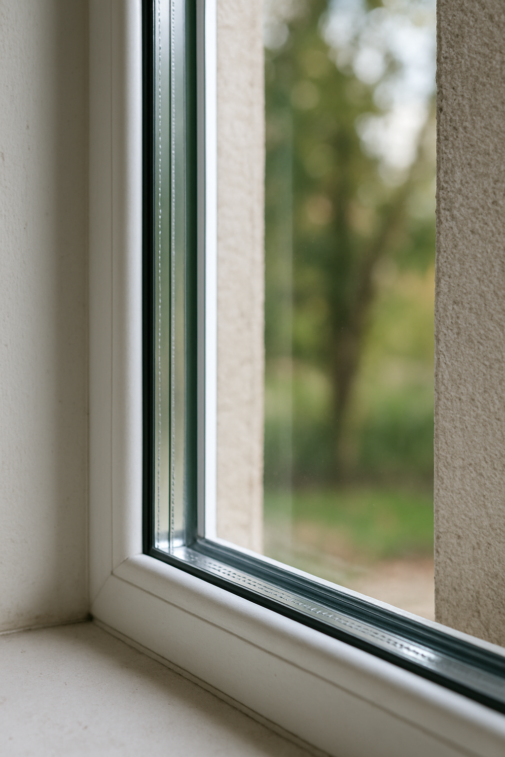 Schéma du double vitrage standard