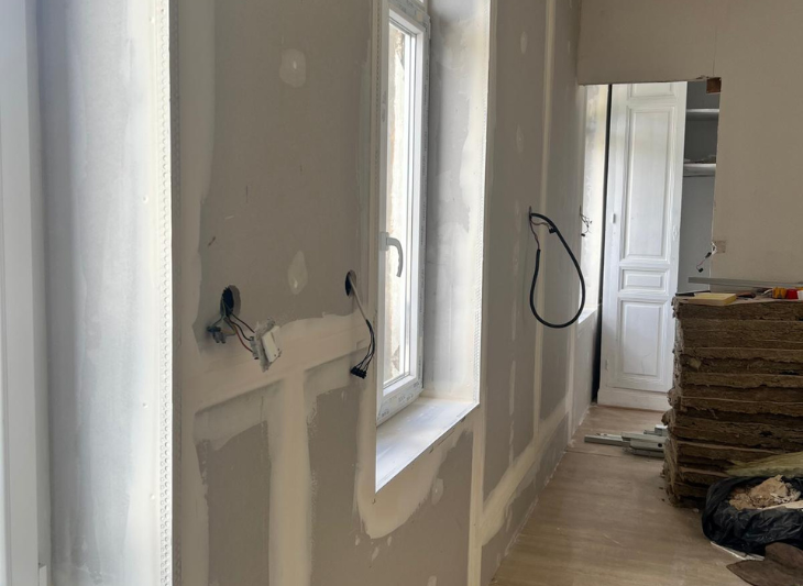 Étape 4 - Pose des plaques de plâtre