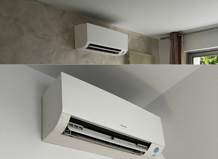 Où placer les unités de sa PAC Air-Air ?